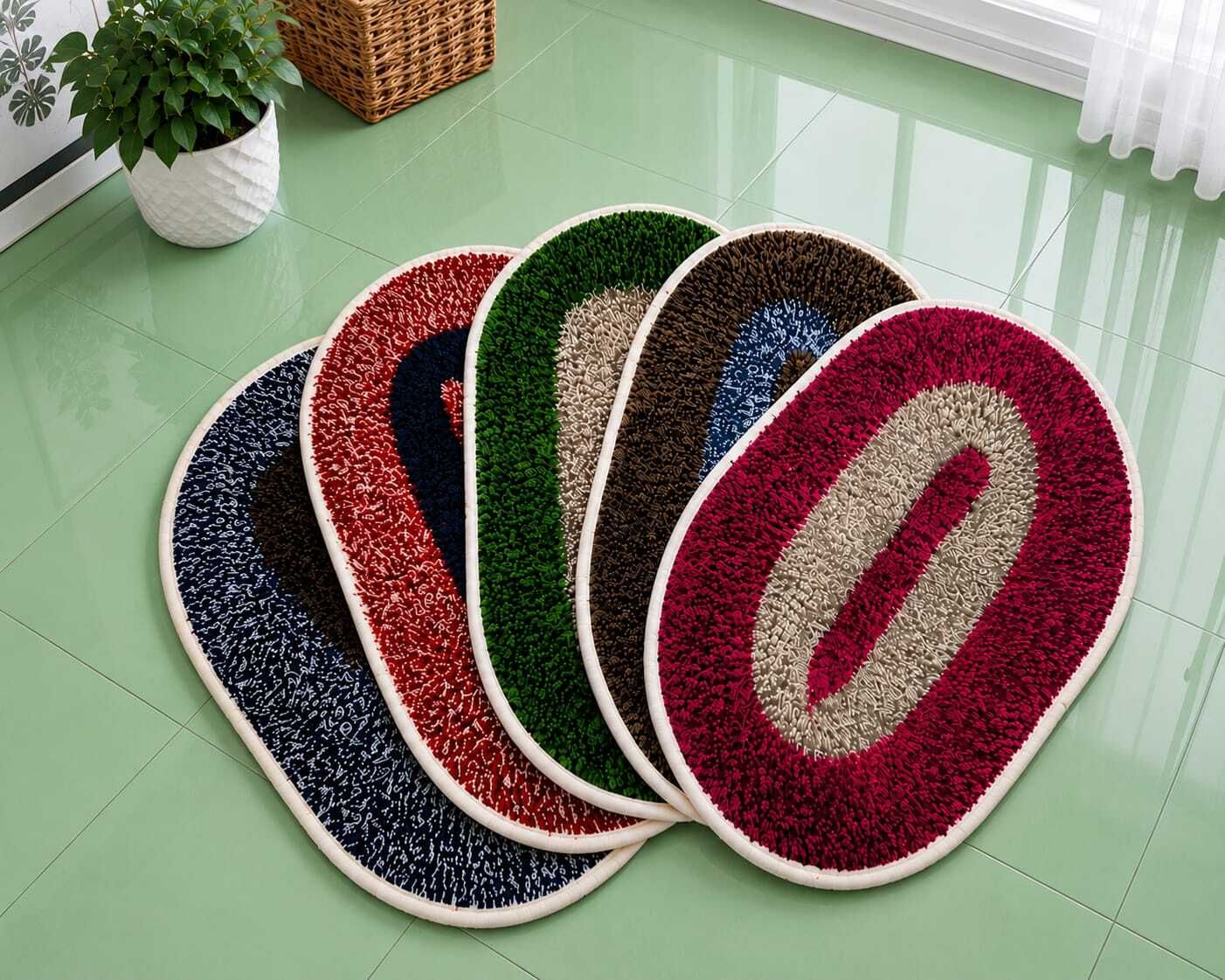 home shine Cotton Door & Floor Mat-picture-37