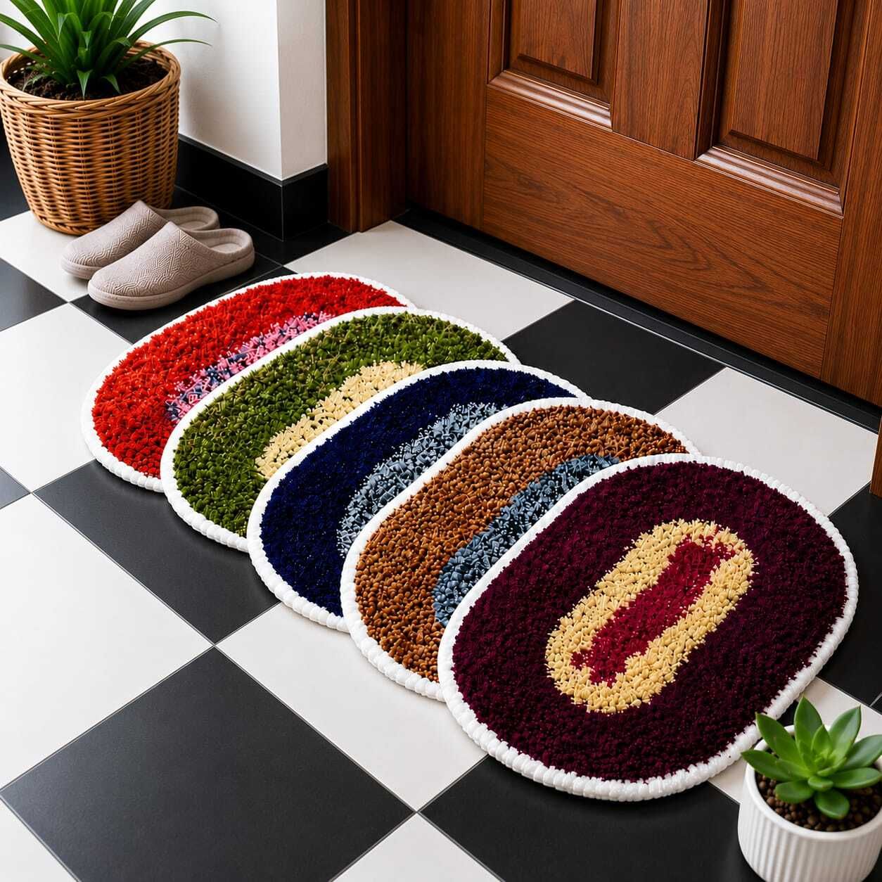 wonderland Cotton Door & Floor Mat-picture-48