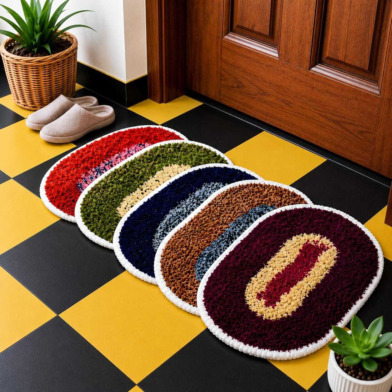 home shine Cotton Door & Floor Mat-picture-10