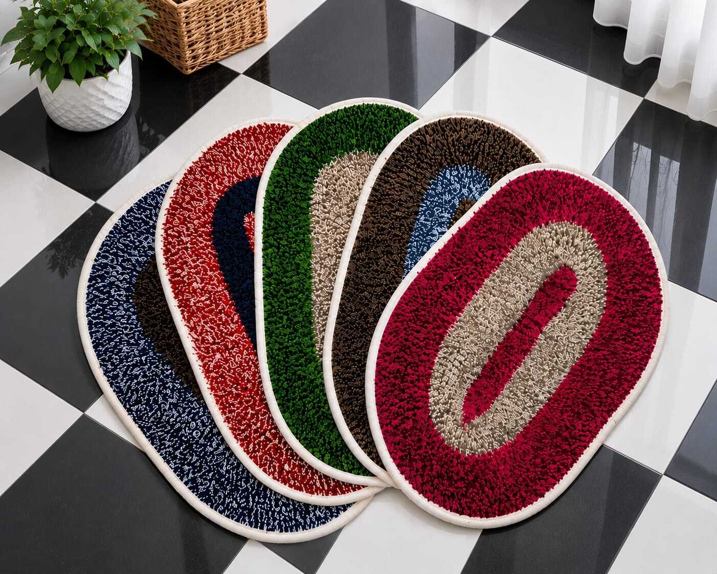 wonderland Cotton Door & Floor Mat-picture-25