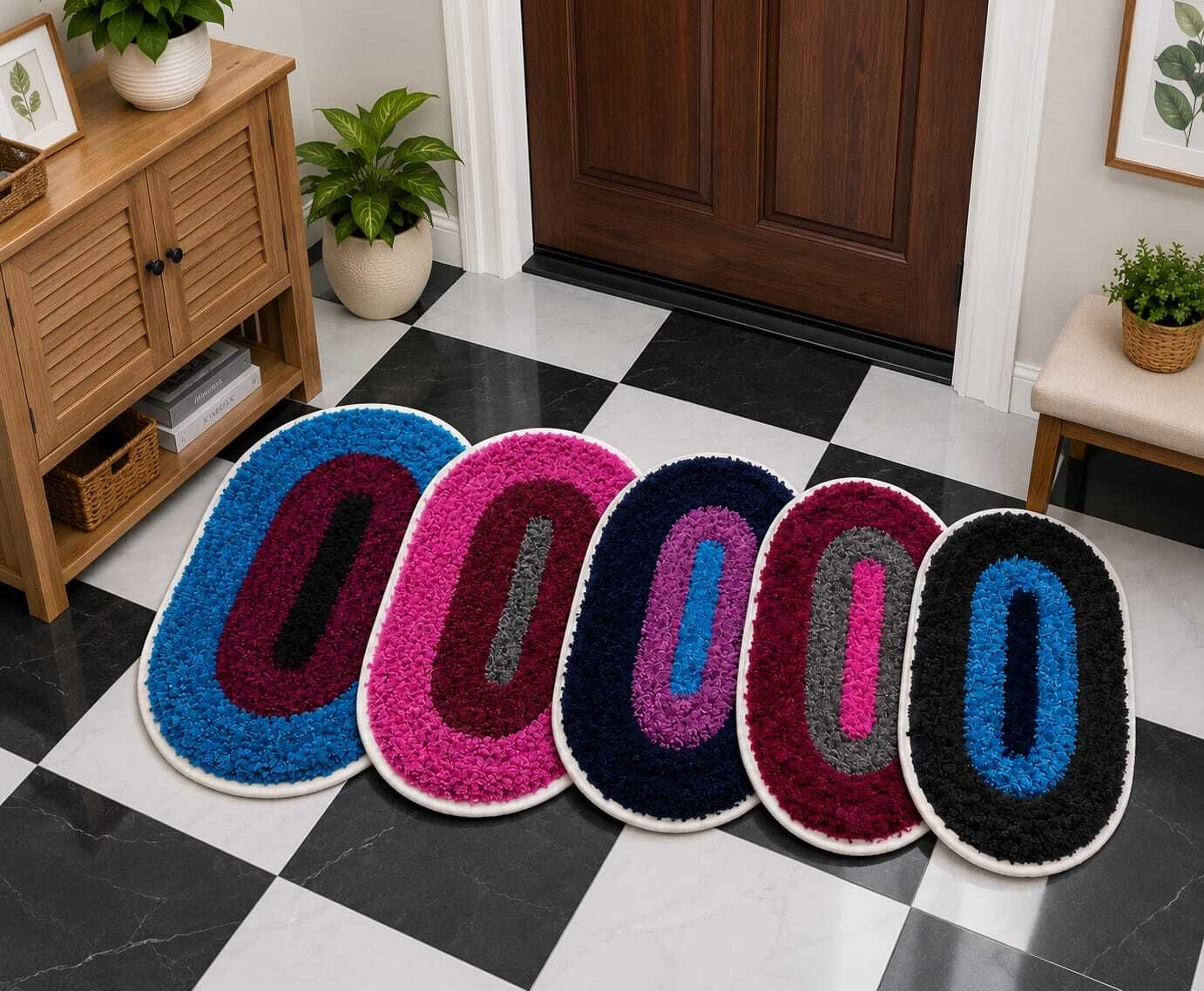 home shine Cotton Door & Floor Mat-picture-39