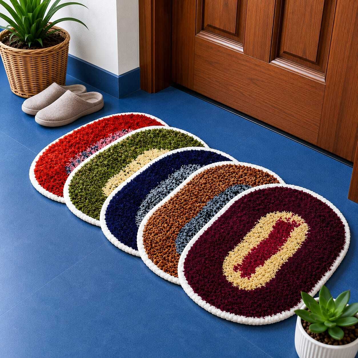 wonderland Cotton Door & Floor Mat-picture-18