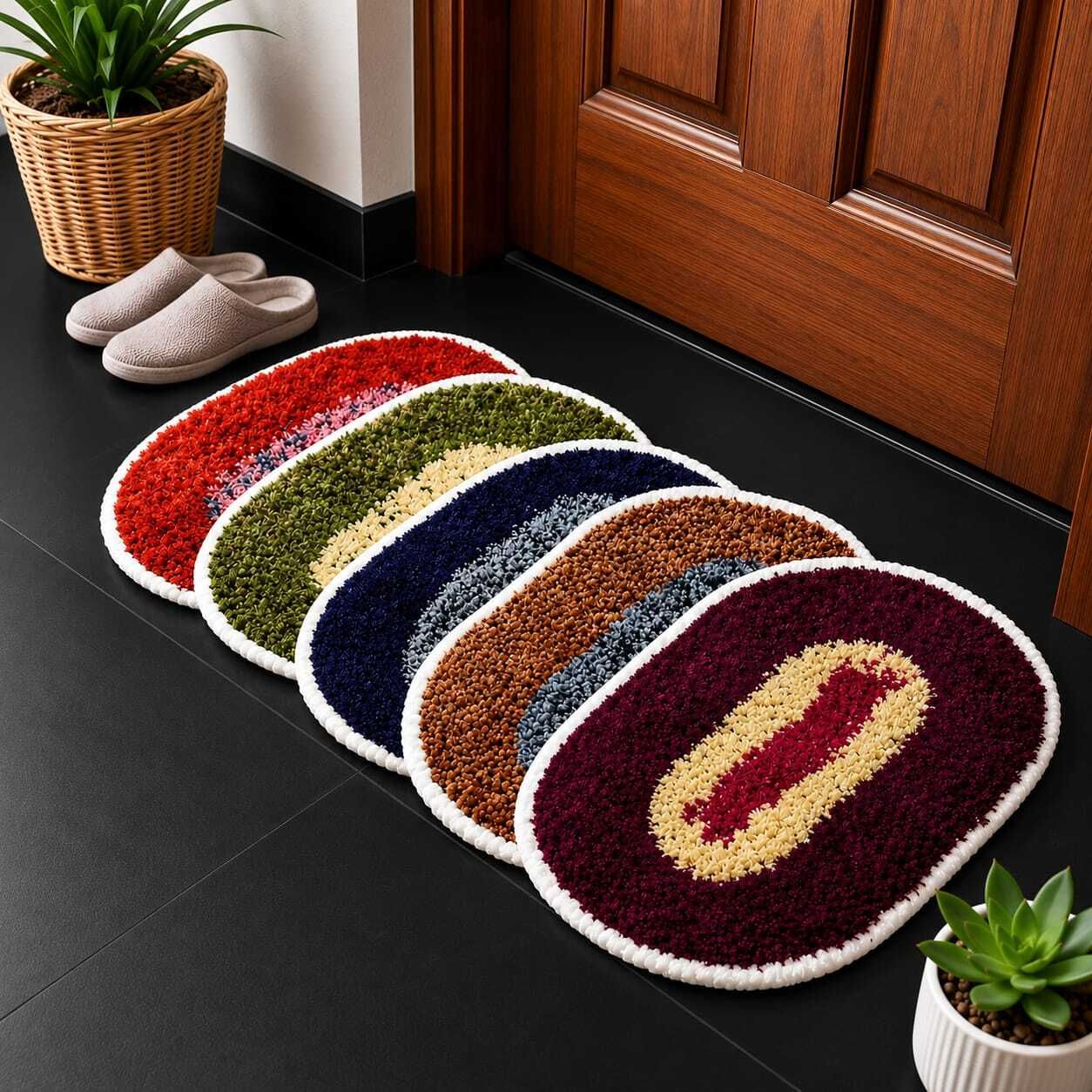 wonderland Cotton Door & Floor Mat-picture-21