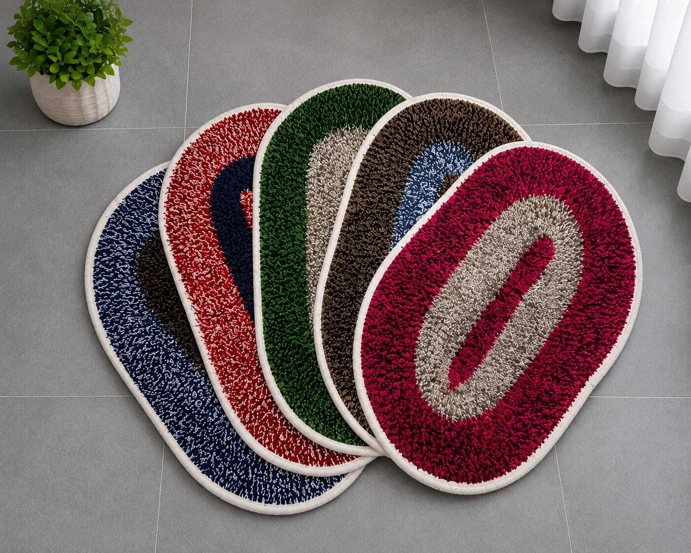home shine Cotton Door & Floor Mat-picture-33