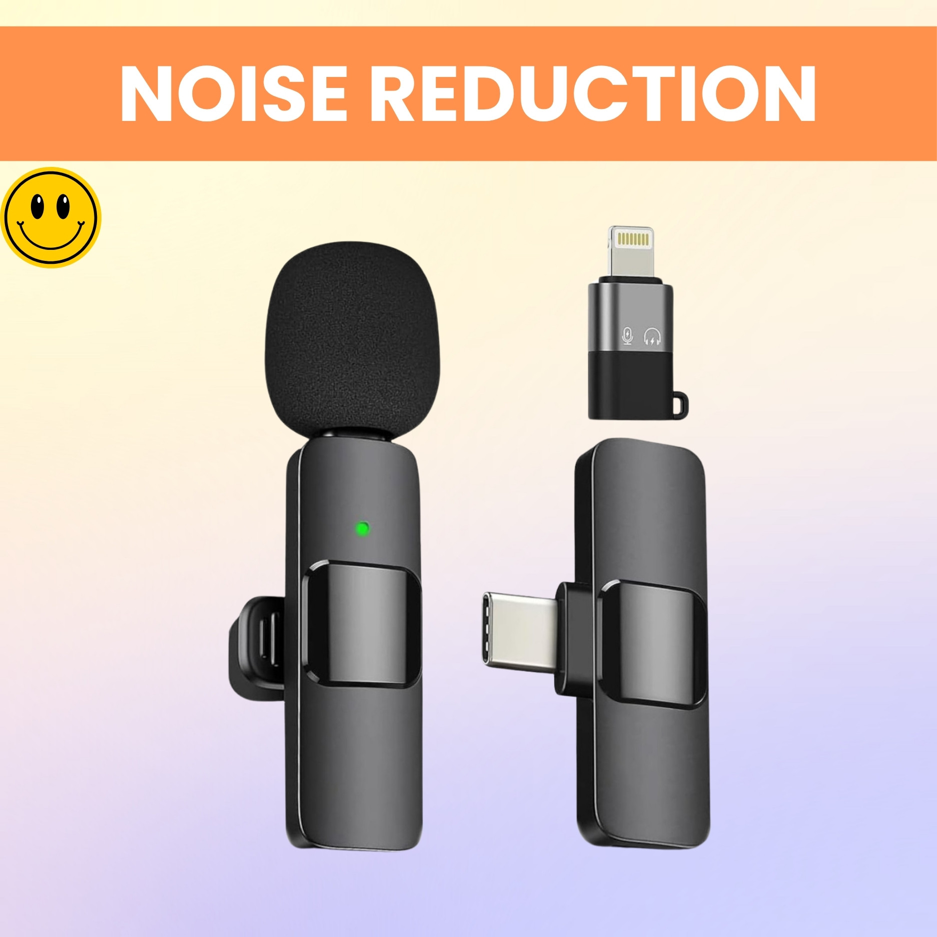 frony K8 Wireless Microphone With Bluetooth Mic and Plug for Vlogging, YoutubeC240 Microphone image 1
