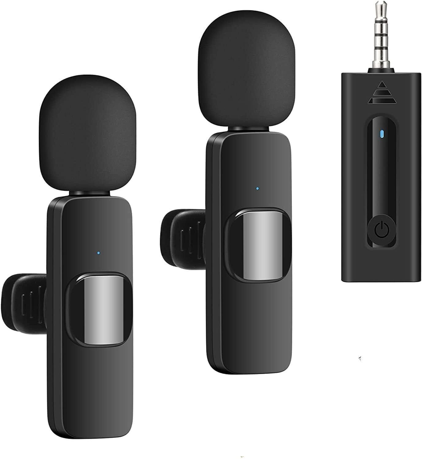 Wtn Dual User K35 Wireless Microphone for Smartphone Camera Camera Microphone-picture-35