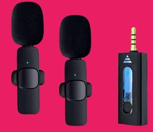 Superworld ® K35 Dual Wireless Microphone for YouTube Video Voice Recording XQ3 Camera Microphone-picture-19