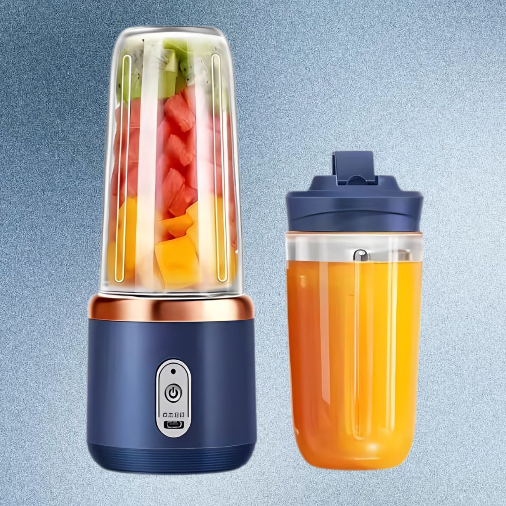 yogmaan Portable USB Rechargeable Juicer Blender Mini Smoothie Maker Bottle 105 W Juicer Mixer Grinder-picture-12