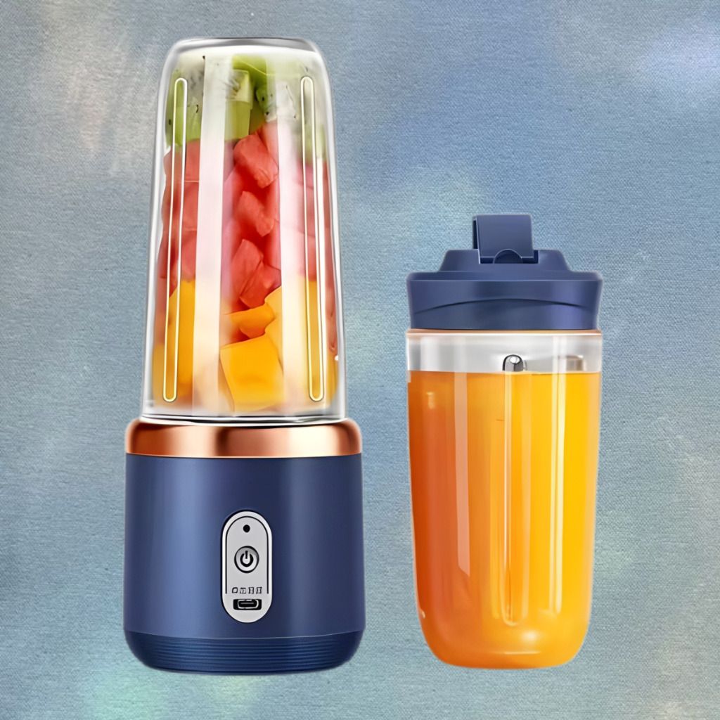 yogmaan Portable USB Rechargeable Juicer Blender Mini Smoothie Maker Bottle 105 W Juicer Mixer Grinder-picture-19