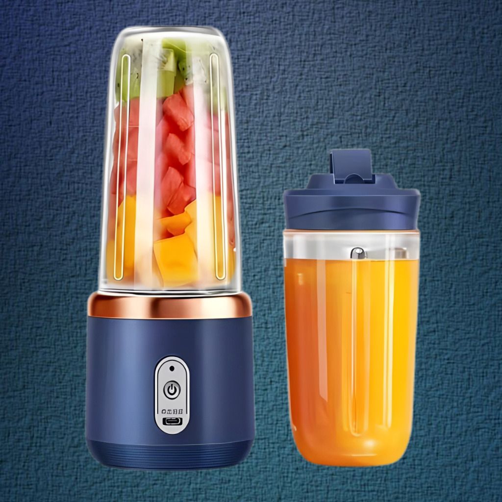 Portable USB Rechargeable Juicer Blender Mini Smoothie Maker Bottle 105 W Juicer Mixer Grinder-image-21