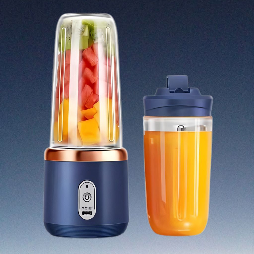 yogmaan Portable USB Rechargeable Juicer Blender Mini Smoothie Maker Bottle 105 W Juicer Mixer Grinder-picture-22