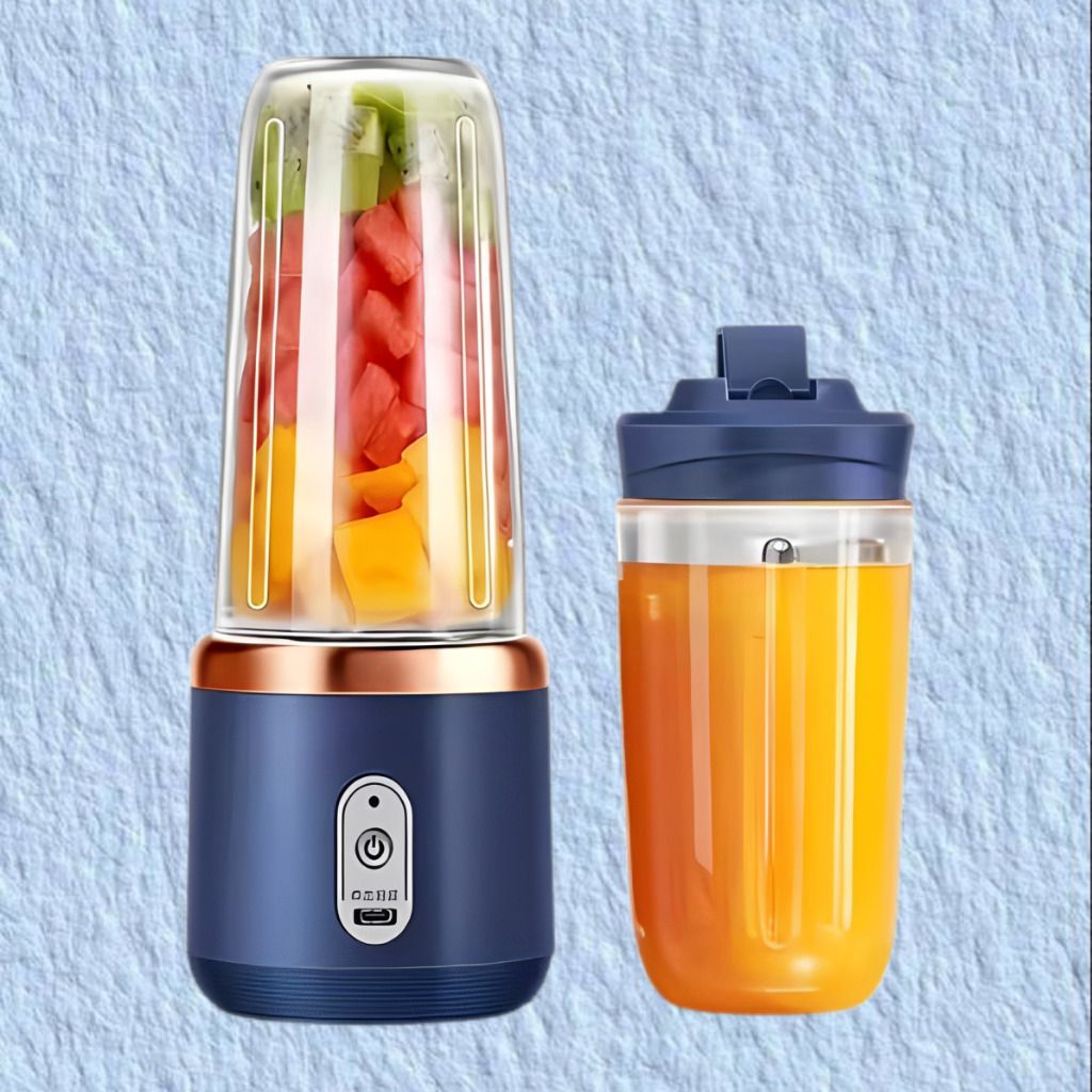 sondharm Portable USB Rechargeable Juicer Blender Mini Smoothie Maker Bottle 105 W Juicer Mixer Grinder-picture-2