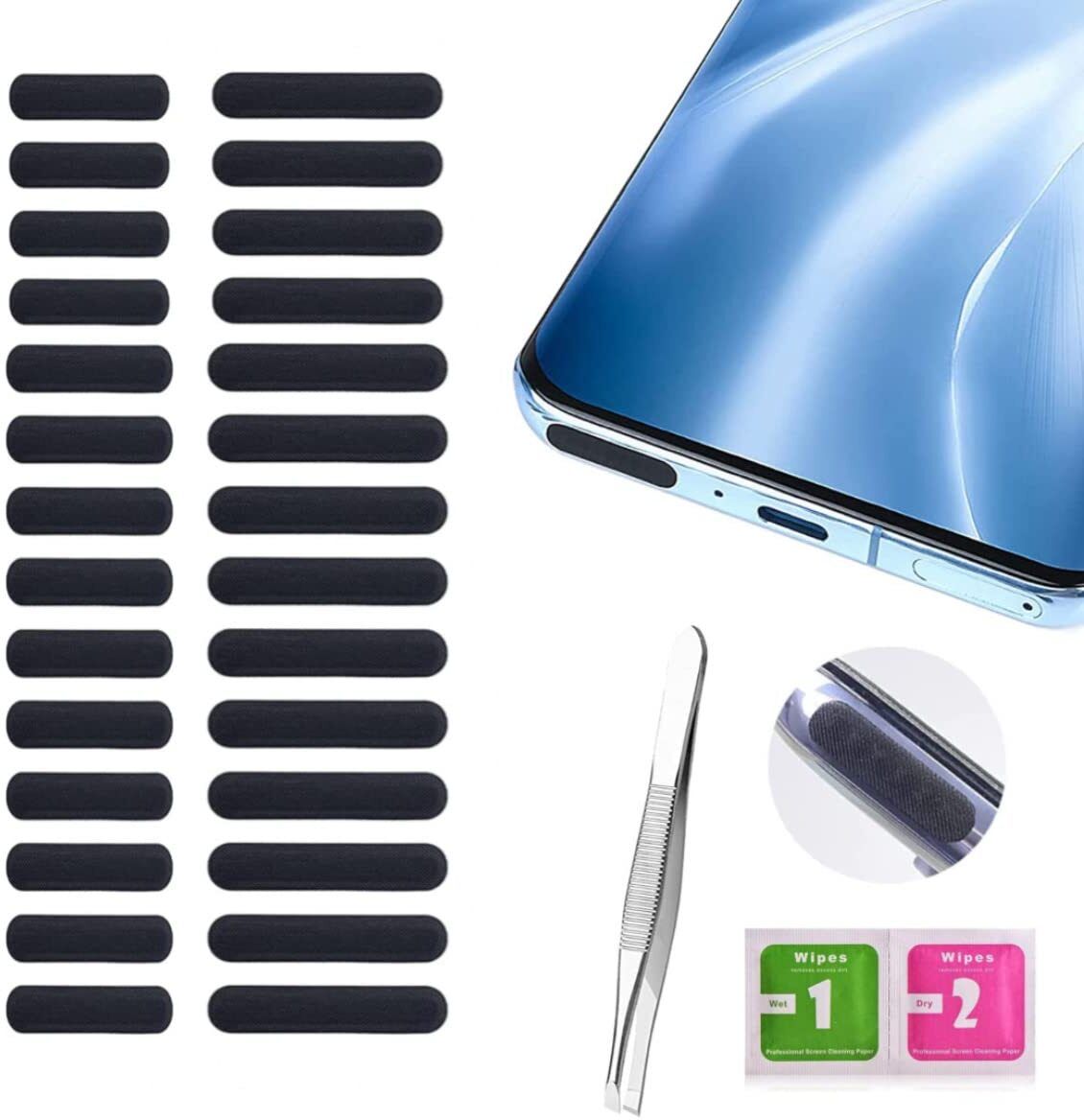 Anti Dust Plug Accessory Combo for Phone Dustproof Net Stickers, Speaker Mesh Anti Dust Proof Adhesive Sticker-image-49