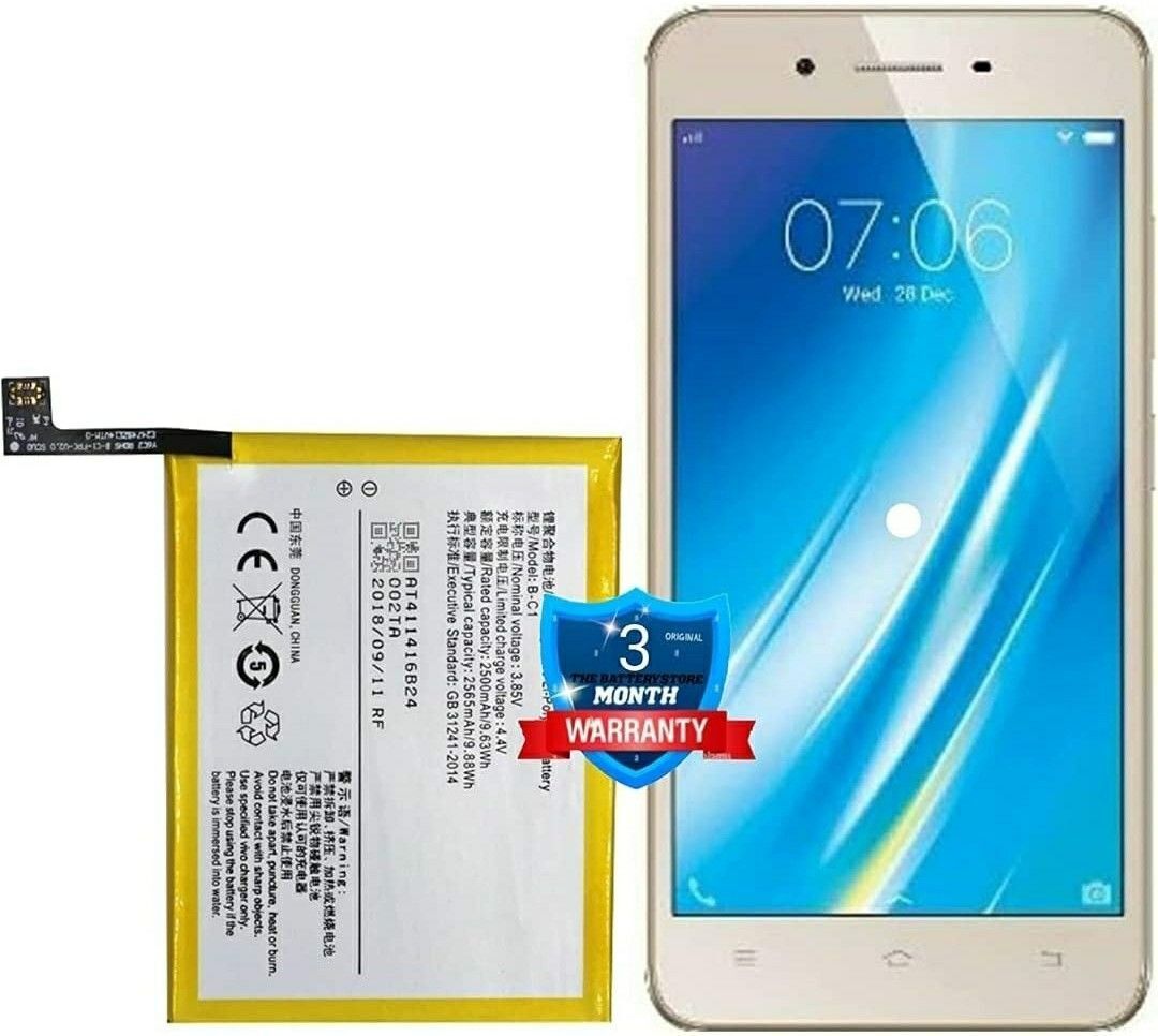 FLIPTRONICS ORIGINALS Mobile Battery For for Vivo Y53, Y53A, 1606A Battery for Vivo Y53, Y53A, 1606A Battery-image-45