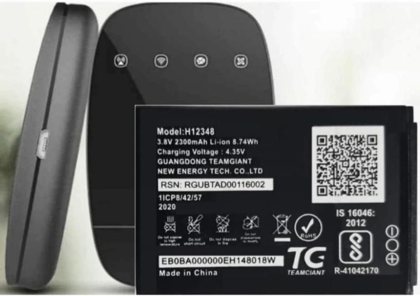 Wokia-Electronics Company Mobile Battery For Jio H12348 Compatible for Reliance WiFi 4G Router JioFi 2 M2-2300mAh-image-44