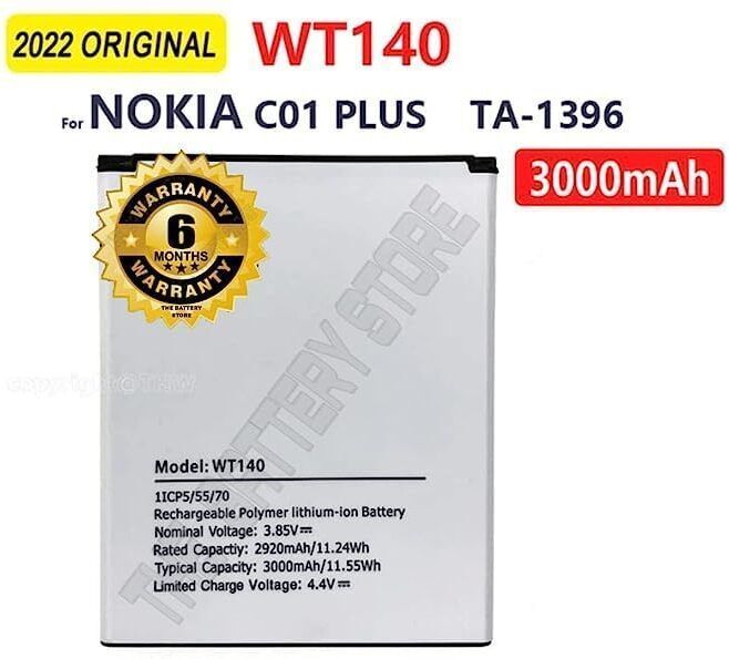 QCWITRO Mobile Battery For Nokia WT140 Battery for Nokia C01 Plus TA-1396 /TA-1383 with 6 Month Warranty-image-44