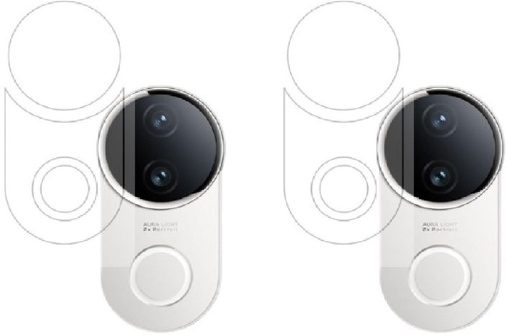 ISAAK Back Camera Lens Glass Protector for Vivo V50 5G, Vivo V50e 5G, iQOO Z10R 5G, Vivo T4r-image-19