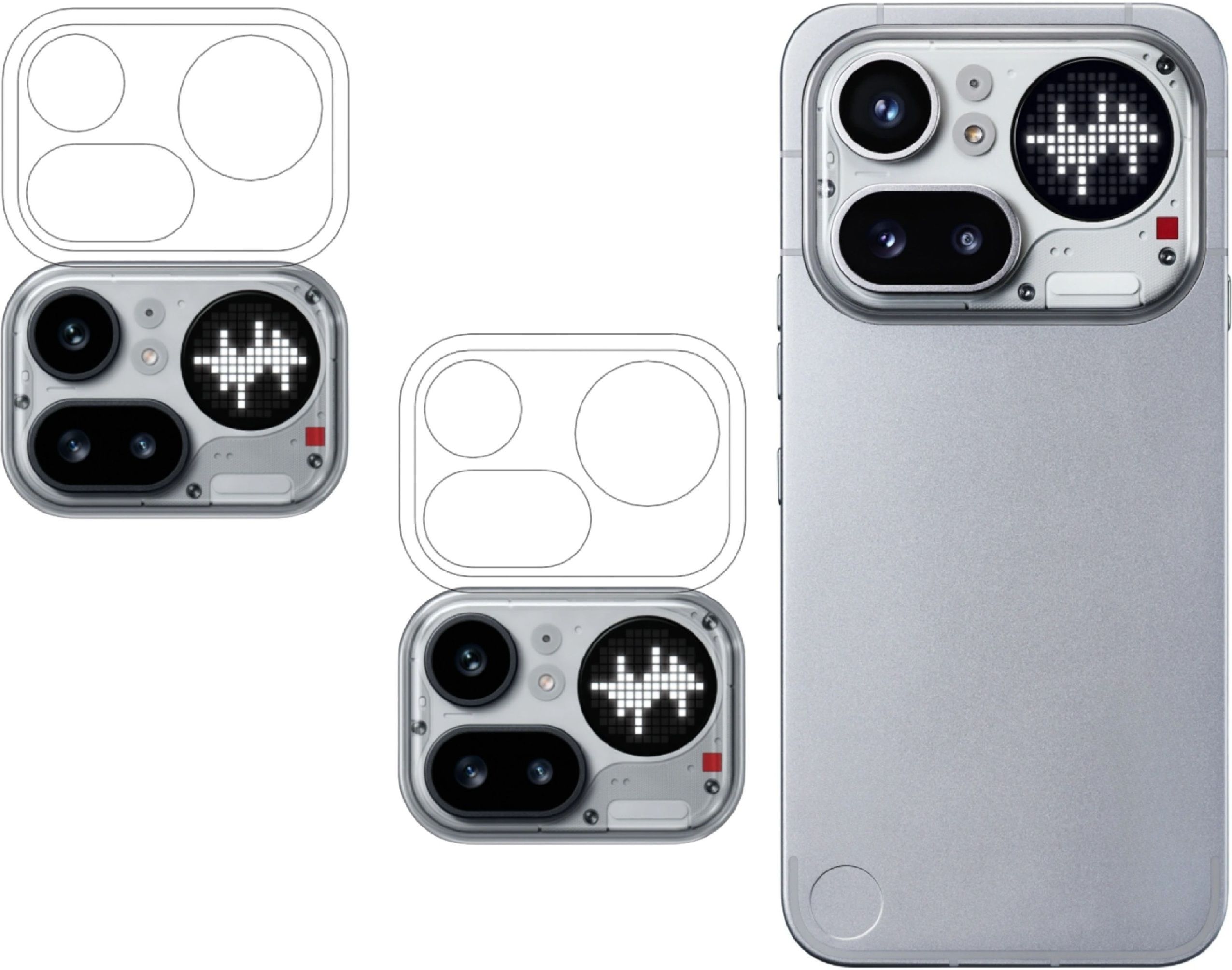 ISAAK Back Camera Lens Glass Protector for Nothing Phone 4a Pro-image-38