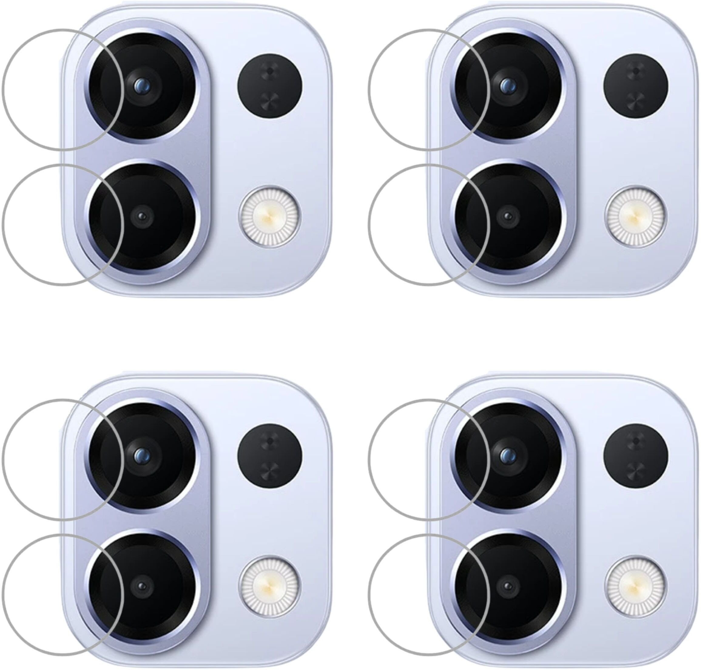 ISAAK Back Camera Lens Glass Protector for OPPO K13 5G image 1