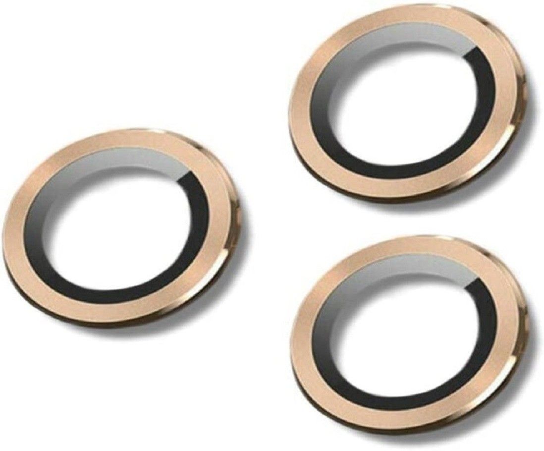 shardashop Camera Lens Protector for iPhone 11 Pro / 11 Pro Max /12/ 12 Pro /12 Mini (GOLD) Mobile Phone Lens