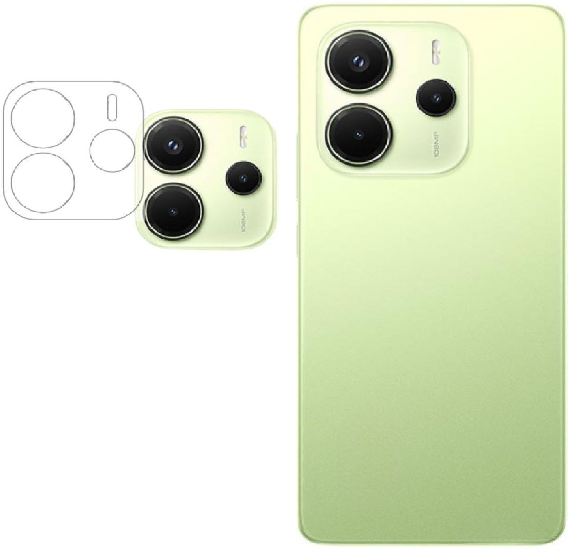 ISAAK Back Camera Lens Glass Protector for Redmi Note 14 5G-image-35