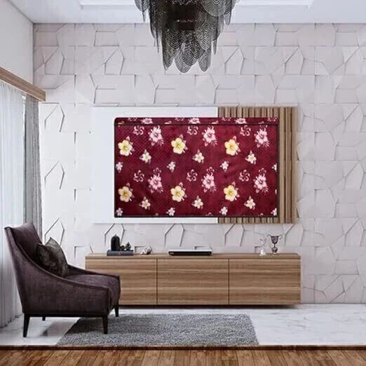 Kamat Décor for 32 inch Thomson, KODAK, Sony, Samsang, Mi 32 Inch Led TV Cover - TV_redledcover8877-image-42