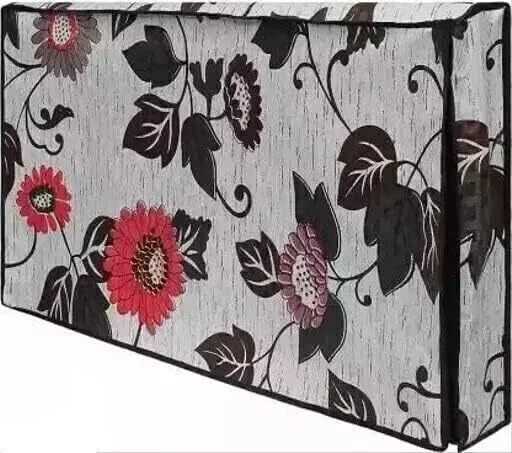 Kamat Décor for 32 inch Thomson, KODAK, Sony, Samsang, Mi 32 Inch Led TV Cover - TV_32-inch-blk-white-tv-cvr-image-11