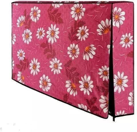 Kamat Décor for 32 inch Thomson, KODAK, Sony, Samsang, Mi 32 Inch Led TV Cover - TV_red-tv-cover-image-41