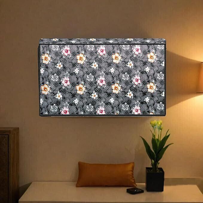 DADADEALS Dustproof Printed LED, LCD TV Cover 43inch|Screen Protector for All Brands Model for 43 inch (LG, Sony, Samsung, Sansui,Vu, Mi, Realme,TCL, Croma,Videocon, BPL,VW, OnePlus) - TV_43-blacksadheledcover-image-48