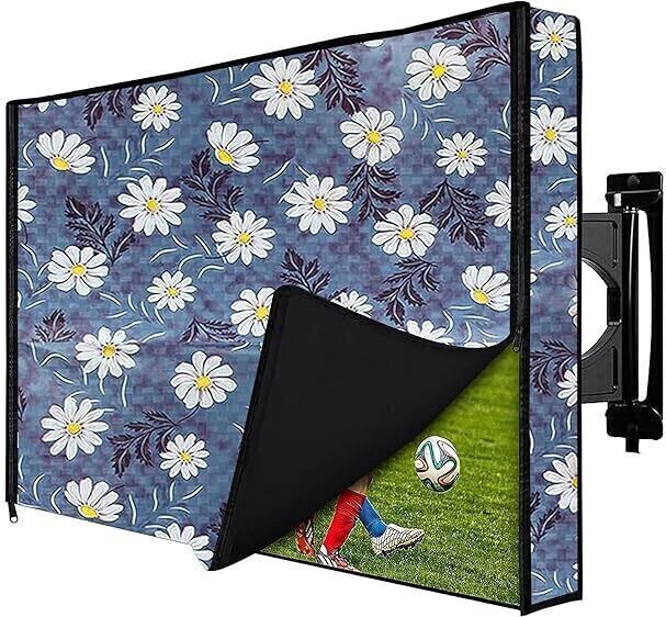 Kamat Décor for 32 inch Thomson, KODAK, Sony, Samsang, Mi Inch Led TV Cover - 32 INCH-TV-COVER-LIGHT BLUE-image-37
