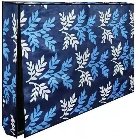 Kamat Décor for 32 inch Thomson, KODAK, Sony, Samsang, Mi 32 Inch Led TV Cover - TV_Blue-leaf-tv-cover-image-24