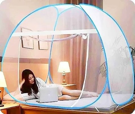 Polyester Adults Washable Blue_MS_292 Mosquito Net-image-19