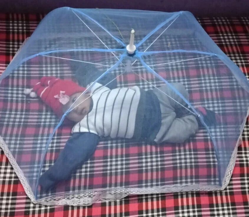 HDPE - High Density Poly Ethylene Infants Washable Baby Mosquito net SN2 Mosquito Net-image-31