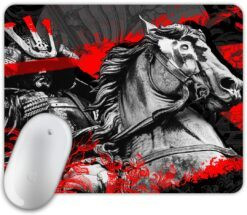 Stubborn Thread Printed Mouse Pad, Non-Slip, Anti-Skid, Splash-Proof, Home & Office ASX576 Non Slip Base Mousepad image 1