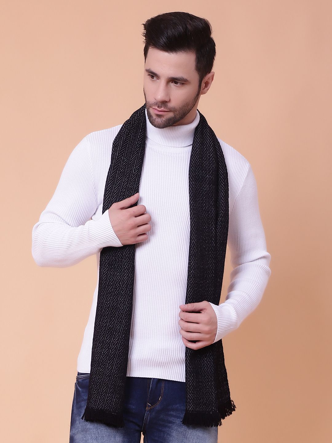 vesture Striped Men Muffler-picture-24