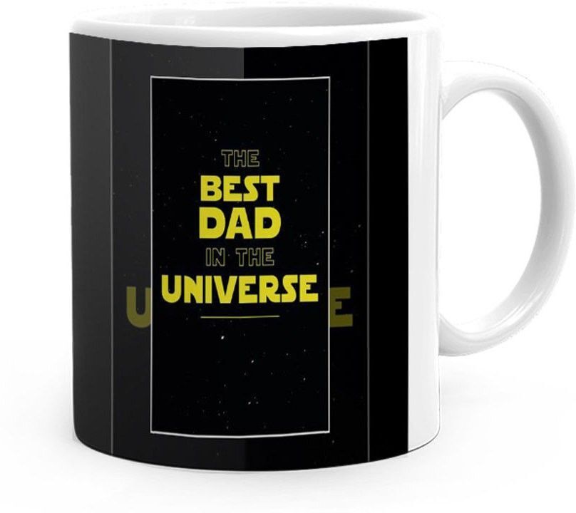 tanisha craft Best Dad In The Universe Theme (Kg-Dad-mug-128A) Ceramic Coffee Mug-picture-13