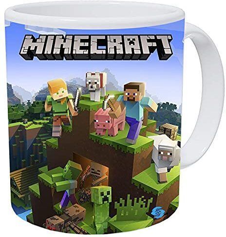 MINECRAFT POSTER 330 ML WHITE MUG FOR MINECRAFT LOVERS Ceramic Coffee Mug-image-37