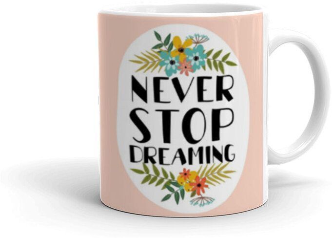 sawariya Never Stop Dreaming Printed (Jk-306)-Gift For Friend,Husband,Wife Ceramic Coffee Mug-picture-13