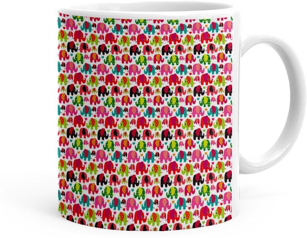 Elephant Theme(kg-jan-11161P) Ceramic Coffee Mug-image-33