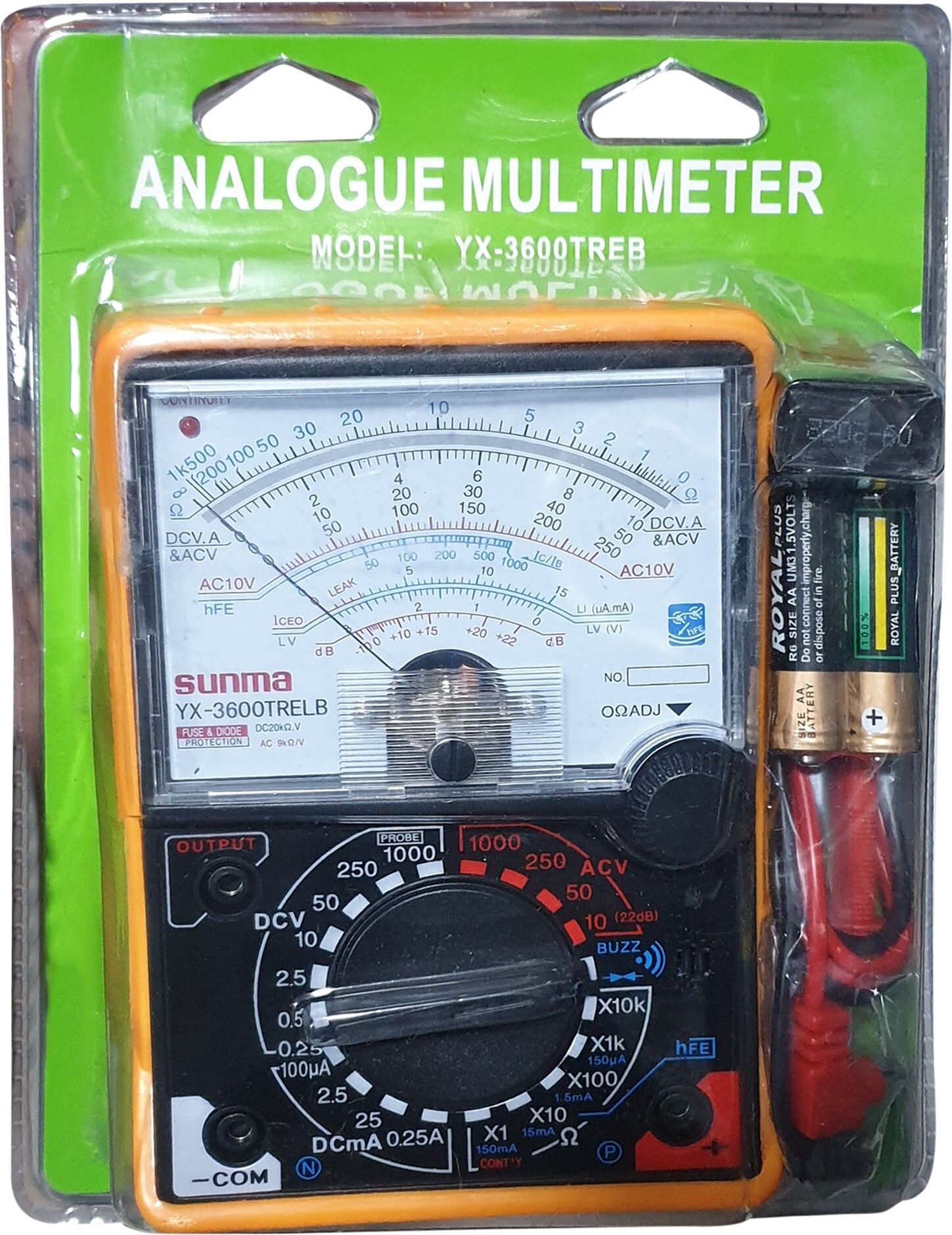 gilhot Yx3600meter_withbattery Analog Multimeter-picture-6