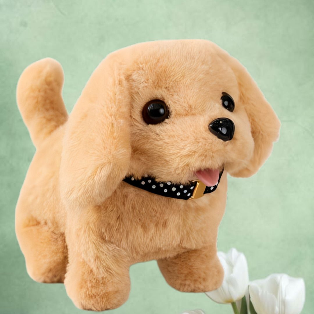 Battery Powered Plush Puppy Dog Toy with Walking Action and Soft Fur Finish-image-21