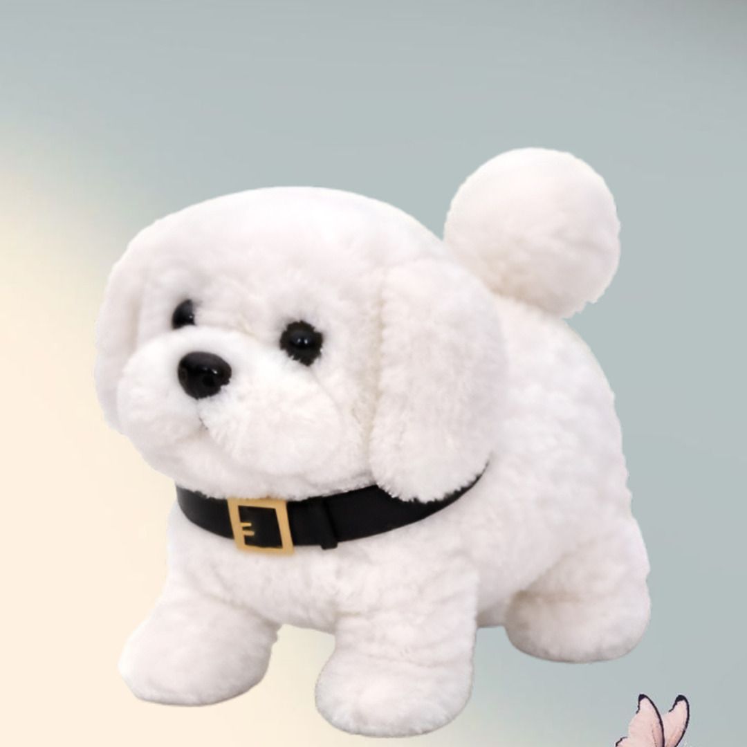 Cute Soft Walking Puppy Plush Toy with Battery Powered Musical Features-image-39