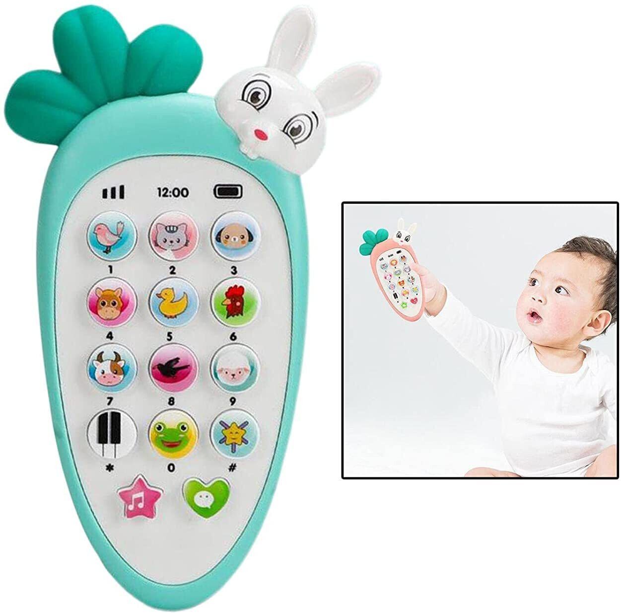 Rabbit Phone Toy Smart Phone Cordless Feature Mobile Phone-image-39