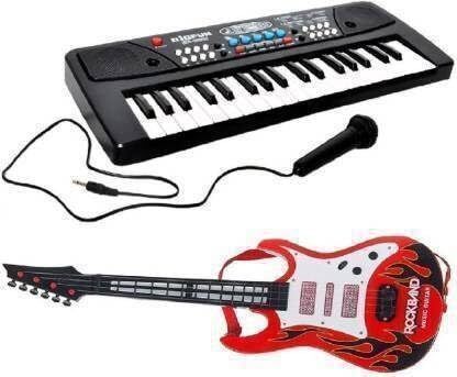 kidscorner 37 Key and Musical Guitar Electronic Musical Instruments 37 Keys Toy Music Piano-picture-25