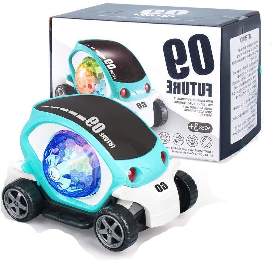 Future Musical CarRotate360° with Flashing@FG418-image-2