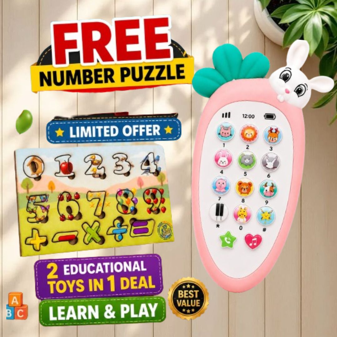 kidsdreams Fun Math Puzzle Board for Toddlers-picture-42