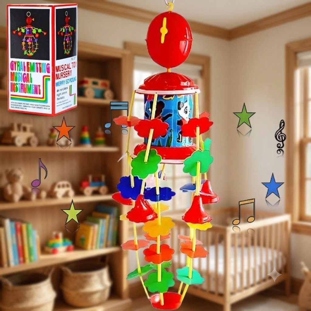prajapati palace Musical Rotating Jhoomer New Baby Toys-picture-22