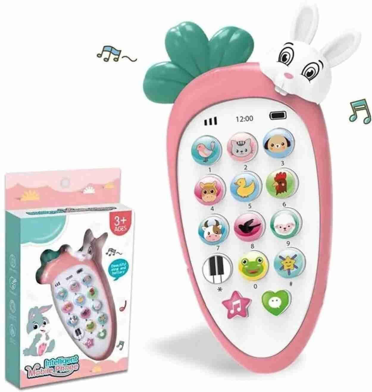 Educational, Learning, Musical Mobile Phone Toy, Rabbit Shape-image-40