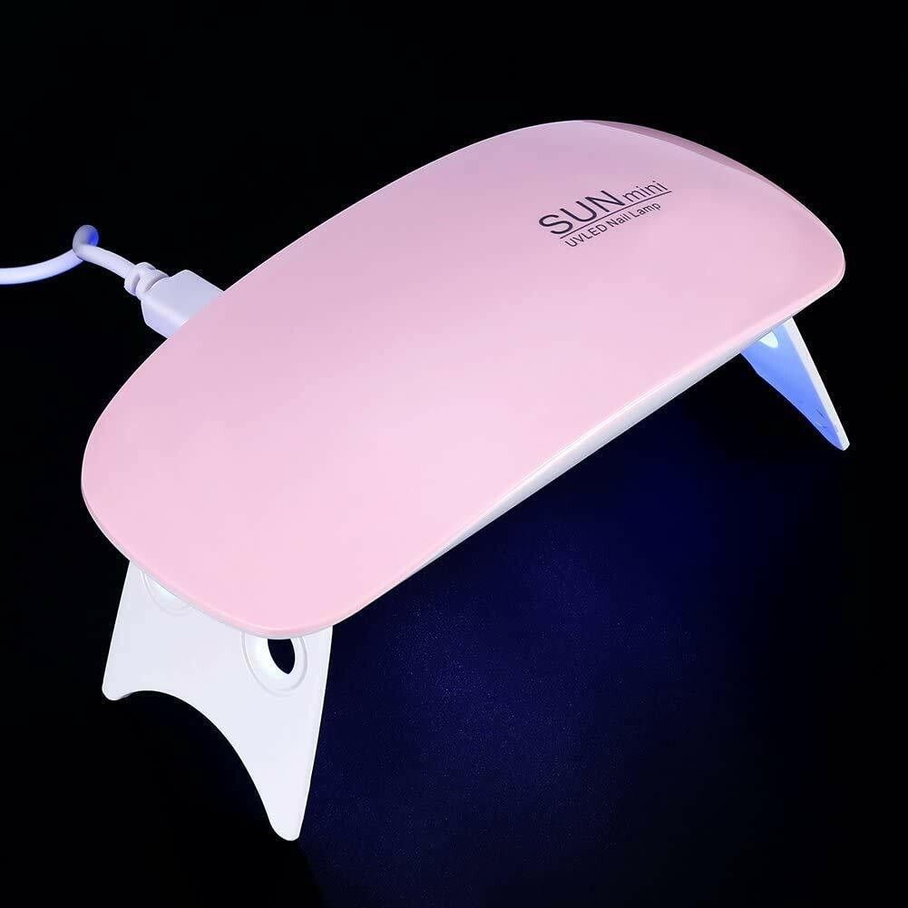 eopzo Nail Polish Art Tool, SUN Mini Nail Dryer 6W UV Gel Polish Curing LED Lamp . Nail Polish Dryer-picture-31