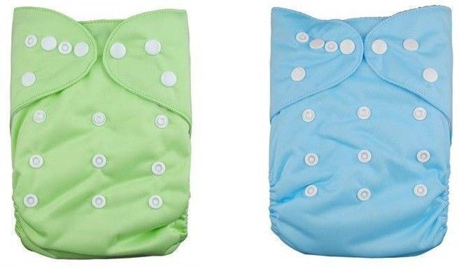 babepanda Baby Reusable, Washable, One Size Adjustable Cloth Diapers, Pack of 2-picture-31